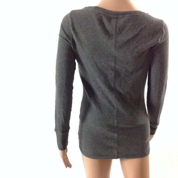 Pink Victoria's Secret Women's Top Gray Size M - Picture 2 of 4